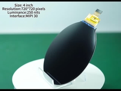 4.0 дюймовый Кругообразный ЖК-дисплей Модуль 720 * 720 пикселей Высокое разрешение TFT дисплей с ЖК-заднего освещения